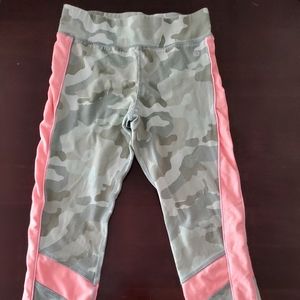 Kids Capri Work Out Pants